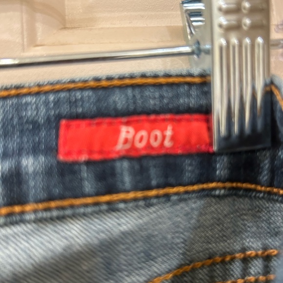 Vigoss Jeans, Boot Cut, Five Pocket, 2% Spandex, Low Rise, Size 3 Junior - Picture 8 of 13